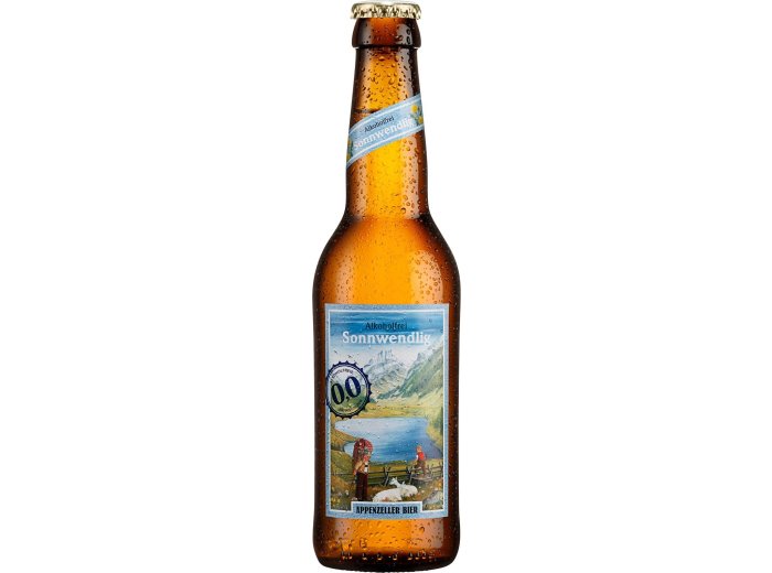 Appenzeller Bier Sonnwendlig alkoholfrei 24x0.33L Glas MW