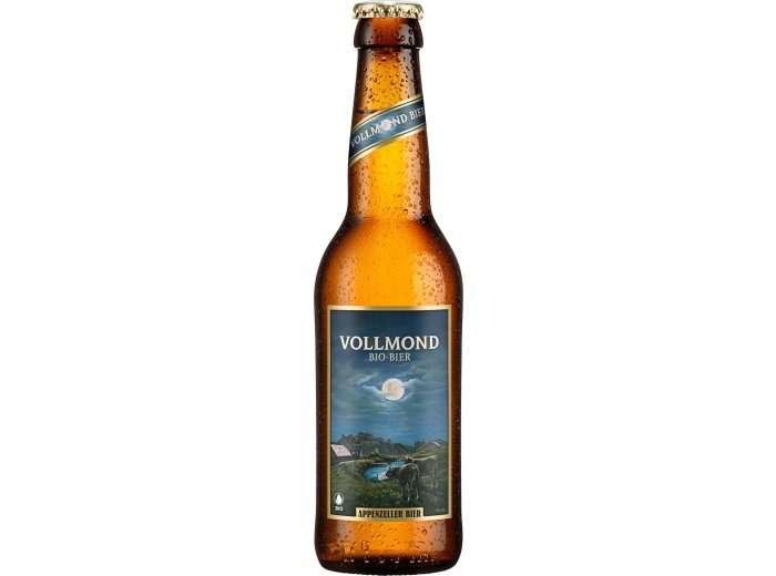 Appenzeller Bier Vollmond Bio hell 24x0.33L Glas MW