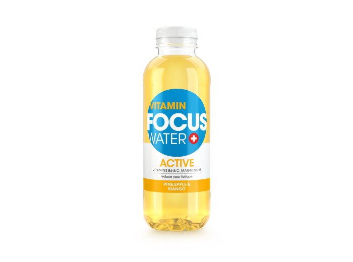 FOCUSWATER Active Ananas 4x6x0.5L PET EW