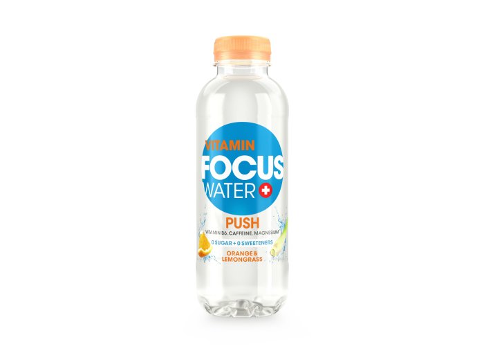 FOCUSWATER Push Orange & Zitronengras 4x6x0.5L PET EW