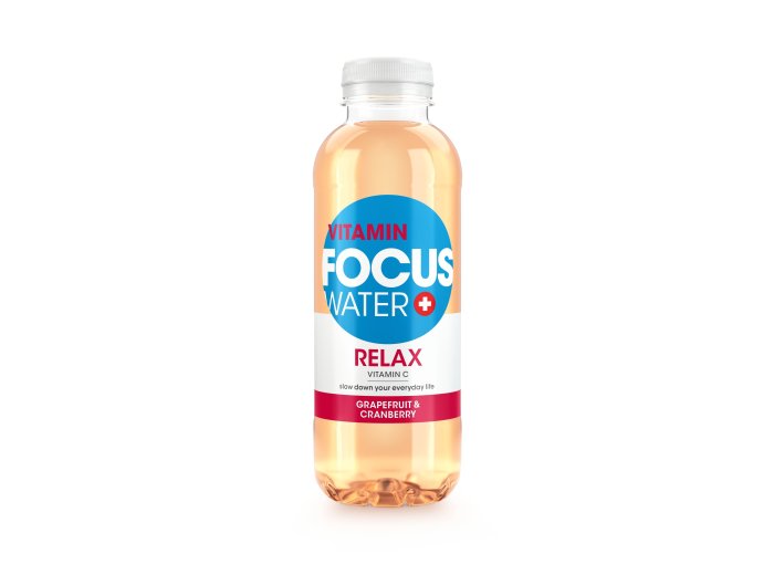 FOCUSWATER Relax Grapefruit 4x6x0.5L PET EW
