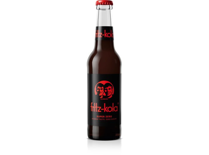 Fritz-Kola superzero 24x0.33L Glas MW