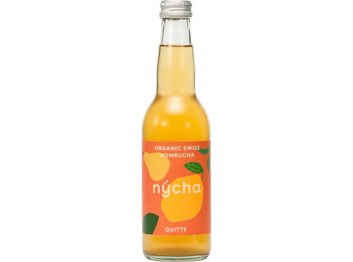 Nycha Kombucha Quitte Birne 24x0.33L Glas EW