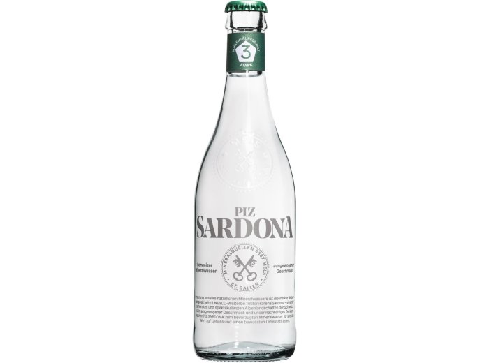 Piz Sardona 3 stark CO2 20x0.4L Glas MW