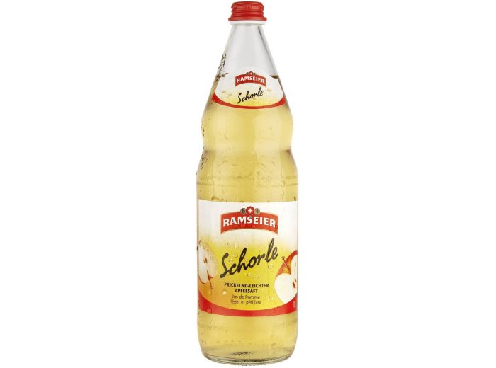 Ramseier Apfelschorle 12x1L Glas MW