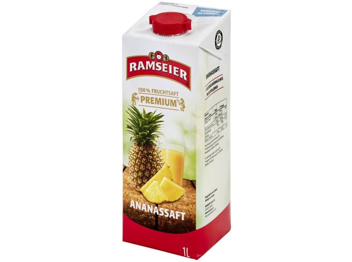 Ramseier Premium 100% Ananassaft 12x1L Tetra EW