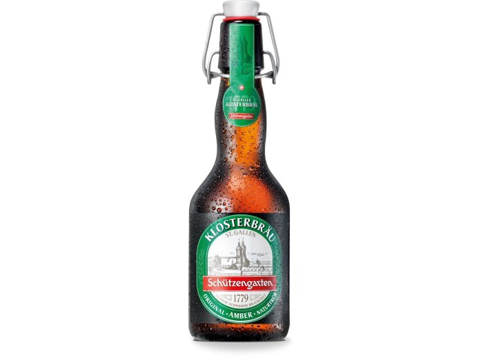 Schützengarten St. Galler Klosterbräu 20x0.33L Glas MW