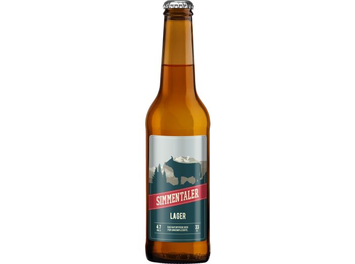 Simmentaler Lager 24x0.33L Glas EW