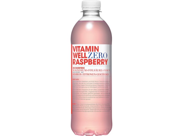 Vitamin Well Zero Raspberry 12x0.5L PET EW