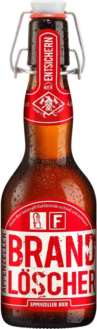 Appenzeller Bier BrandLöscher 20x0.33L Glas MW