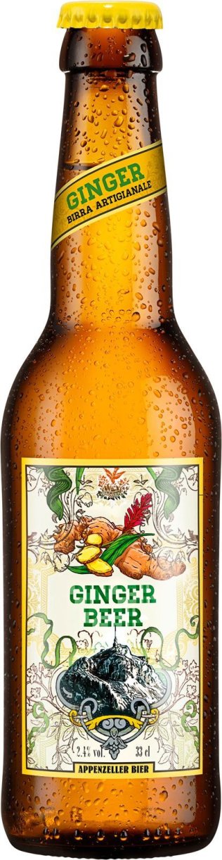 Appenzeller Bier Ginger Beer 24x0.33L Glas MW