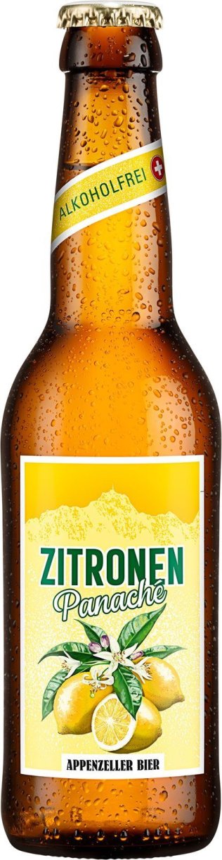 Appenzeller Bier Zitronen Panache alkoholfrei 24x0.33 Glas MW