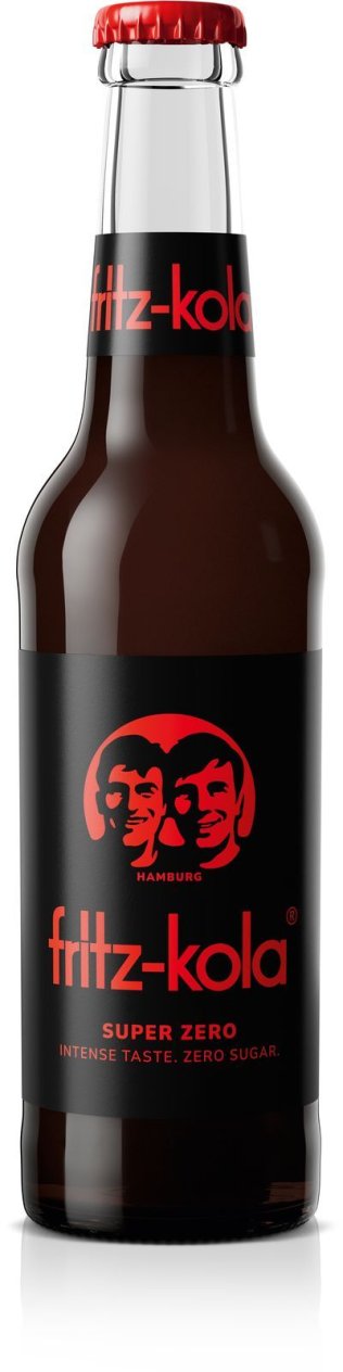 Fritz-Kola superzero 24x0.33L Glas MW