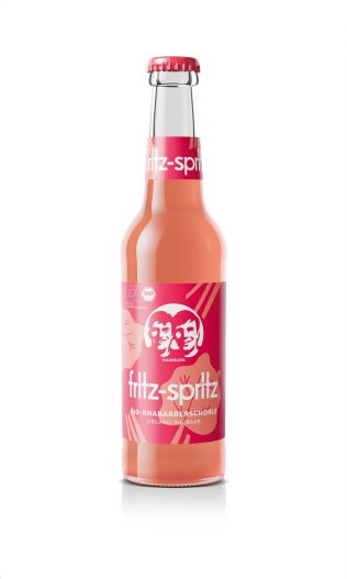 Fritz-Spritz Bio-Rhabarberschorle 24x0.33L Glas MW