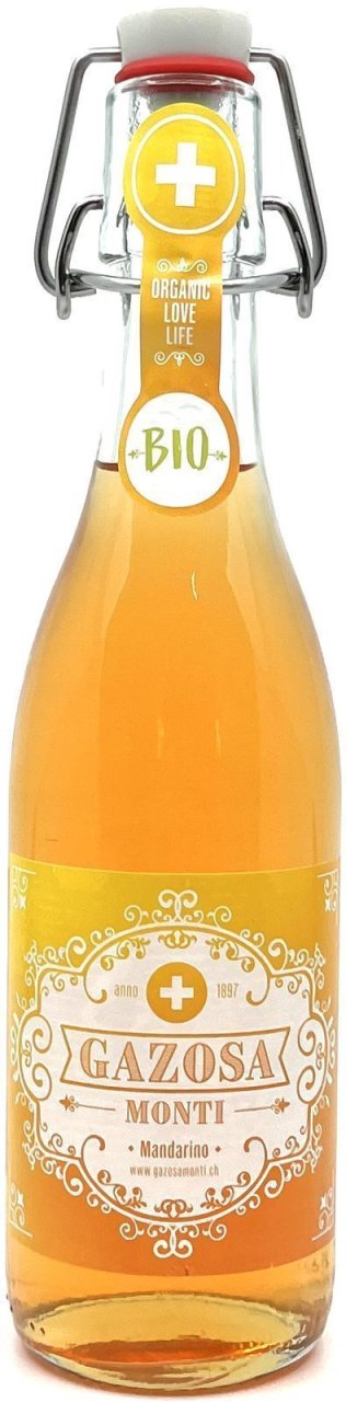 Gazosa Monti Mandarino Bio 20x0.35L Glas MW