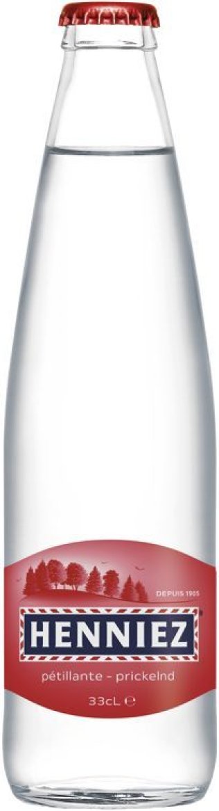 Henniez mit Kohlensäure (Rot) 24x0.33L Glas MW