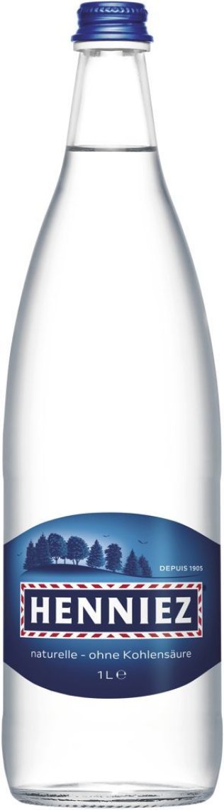 Henniez ohne Kohlensäure (Blau) 12x1L Glas MW