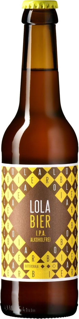 Lola IPA Bier alkoholfrei 24x0.33L Glas MW