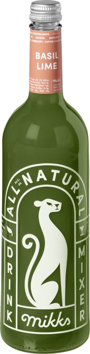 Mikks Basil Lime 6x0.75L Glas EW