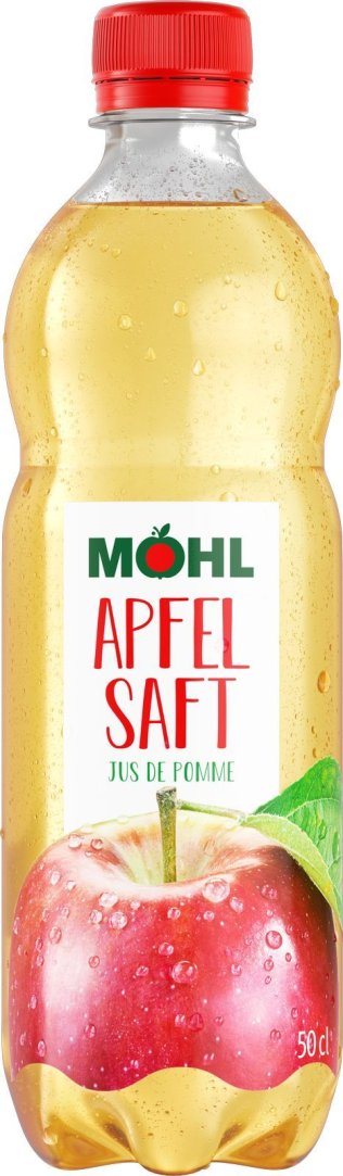 Möhl Apfelsaft hell 4x6x0.5L PET EW
