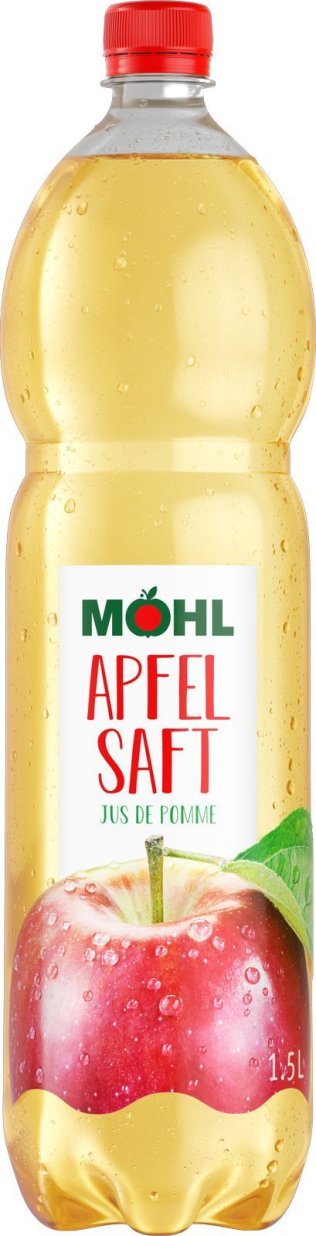 Möhl Apfelsaft hell Har. 6x1.5L PET EW