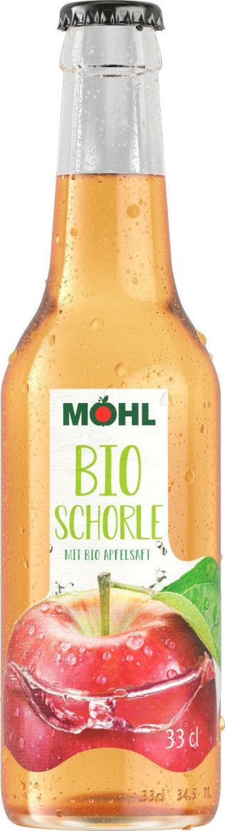 Möhl Bio Schorle 24x0.33L Glas MW