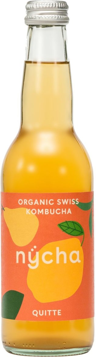 Nycha Kombucha Quitte Birne 24x0.33L Glas EW