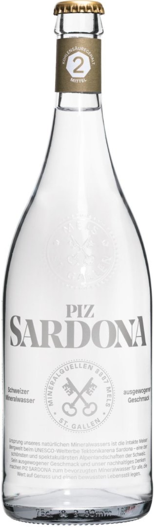 Piz Sardona 2 mittel CO2 12x0.75L Glas MW