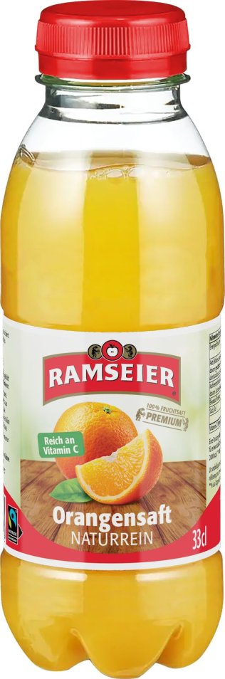 Ramseier MH Premium 100% Orangensaft 4x6x0.33L PET EW
