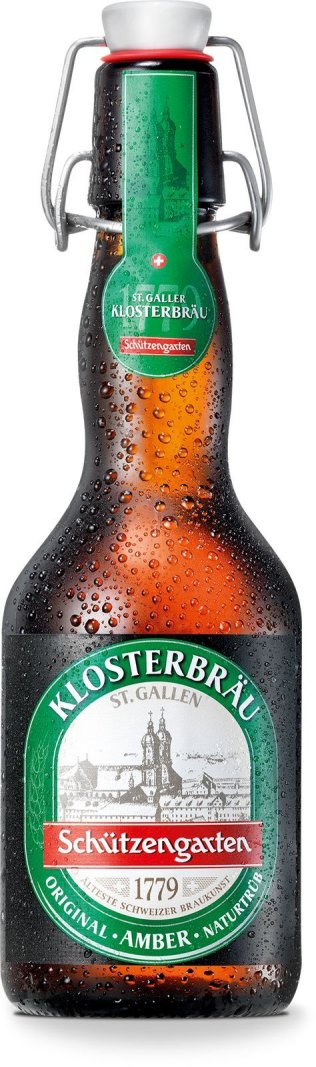 Schützengarten St. Galler Klosterbräu 20x0.33L Glas MW