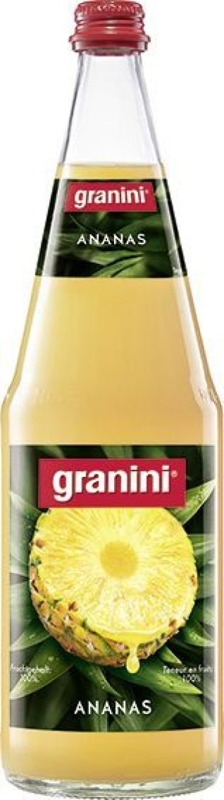 granini Ananas 6x1L Glas MW