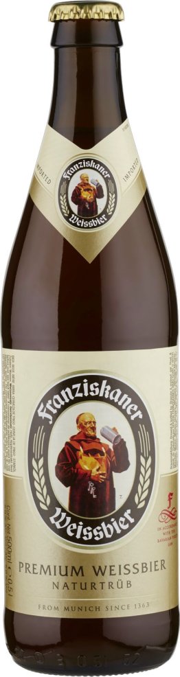 Franziskaner Hefe-Weissbier 20x0.5L Glas MW