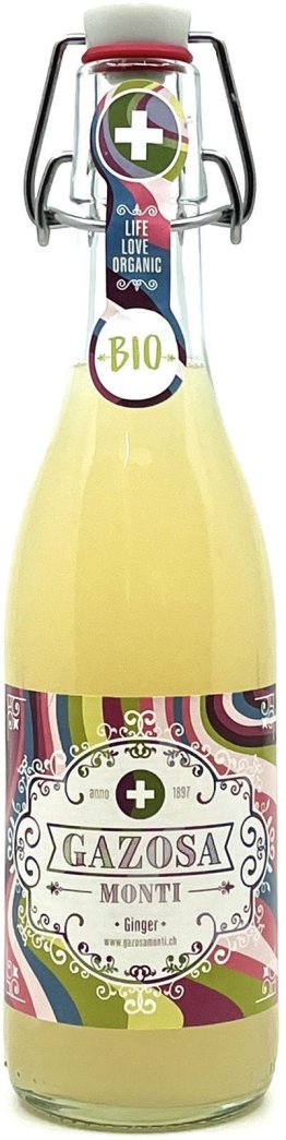 Gazosa Monti Ginger Bio 20x0.35L Glas MW