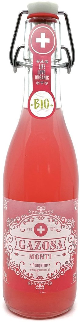 Gazosa Monti Pompelmo Bio 20x0.35L Glas MW