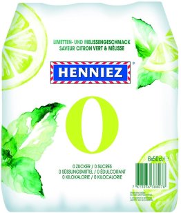 Henniez 0Kcal Limetten-Melissengeschmack 4x6x0.5L PET EW