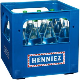 Henniez mit wenig Kohlensäure (Grün) 12x1L Glas MW
