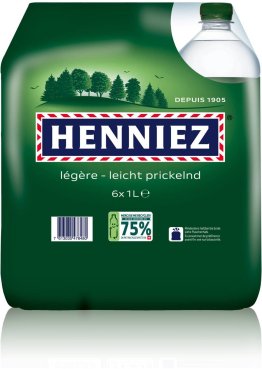 Henniez mit wenig Kohlensäure (Grün) Har. 6x1L PET EW