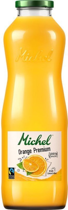 Michel Orange Premium Fair Trade 6x1L Glas MW