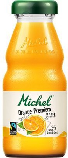 Michel Orange Premium Fair Trade Har. 24x0.2L Glas EW