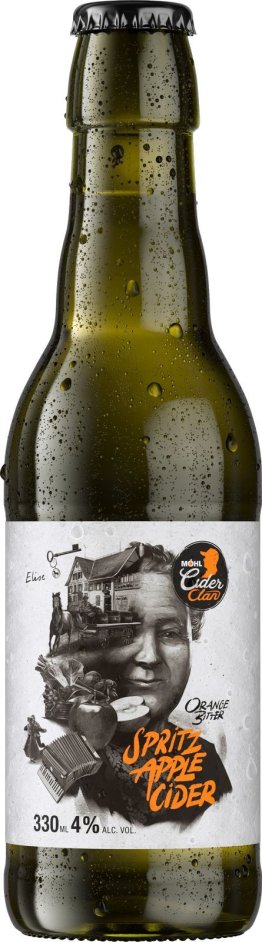 Möhl Spritz Apple Cider Har. 24x0.33L Glas Einweg