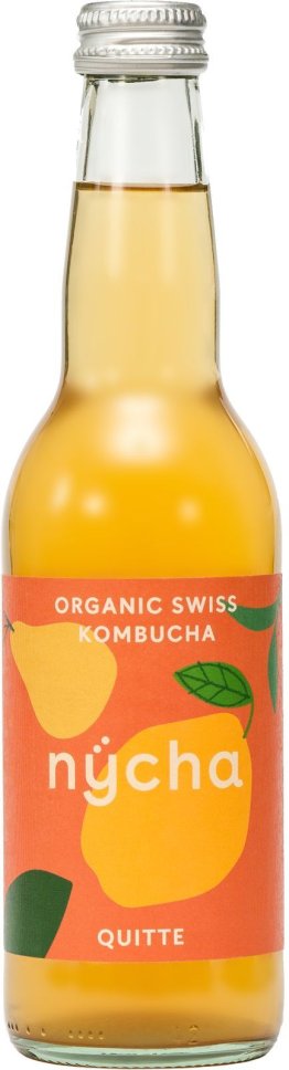Nycha Kombucha Quitte Birne 24x0.33L Glas EW