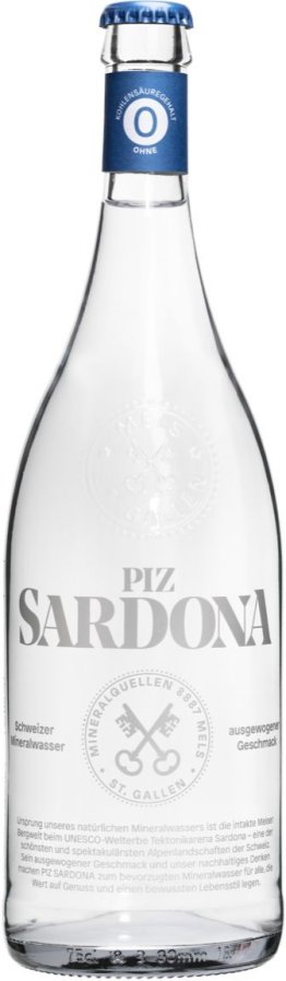 Piz Sardona 0 ohne CO2 12x0.75L Glas MW
