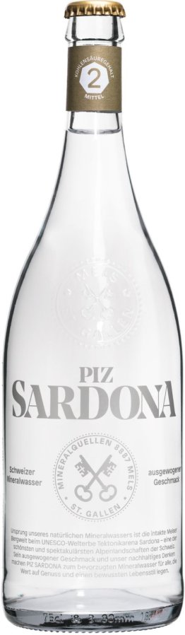 Piz Sardona 2 mittel CO2 12x0.75L Glas MW