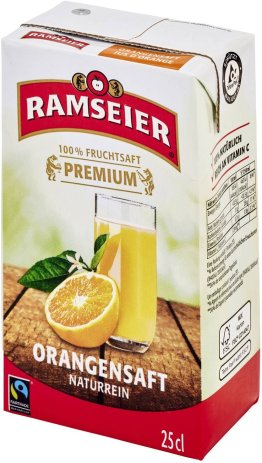 Ramseier MH Premium 100% Orangensaft 27x0.25L Tetra EW