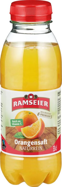 Ramseier MH Premium 100% Orangensaft 4x6x0.33L PET EW