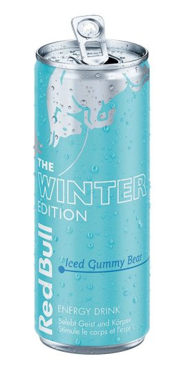 Red Bull The Winter Edition Iced Gummy Bear 2024/2025 24x0.25L Alu EW