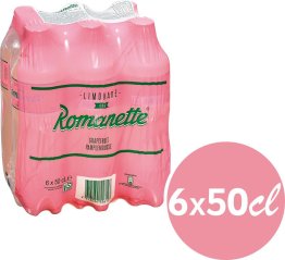 Romanette Grapefruit 4x6x0.5L PET EW