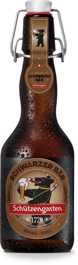 Schützengarten Schwarzer Bär 20x0.33L Glas MW