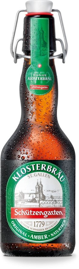 Schützengarten St. Galler Klosterbräu 20x0.33L Glas MW