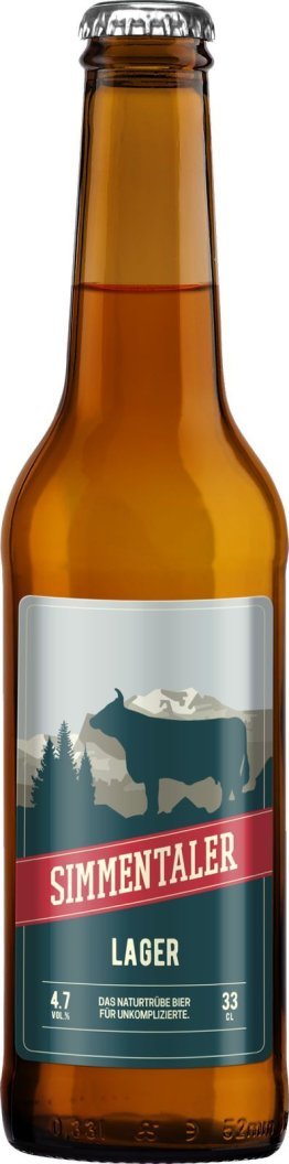 Simmentaler Lager 24x0.33L Glas EW